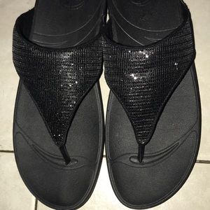 BRAND NEW BLACK FIT FLOP SZ 10